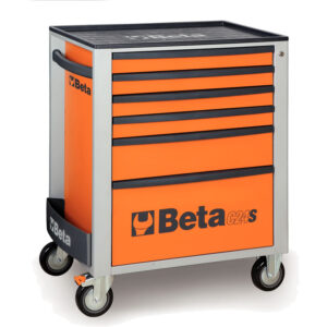 Carro de ferramentas c 6 gavetas laranja C24S6-0 Beta_1 - Solução Ideal