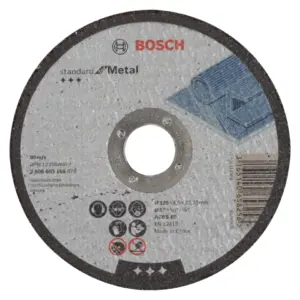 Discos de corte Standard para metal 125x1mm caixa com 50 unidades 99260861976850 Bosh