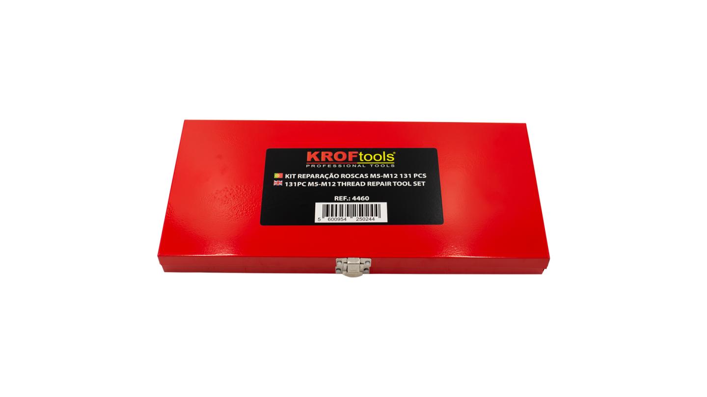 Kit-reparacao-de-roscas-M5-M12-com-131-pecas-4460-Kroftools-_6jpg - Solução Ideal