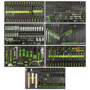 Carro de ferramentas XL de 8 gavetas montado com 468 peças 54688 JBM - Image 6